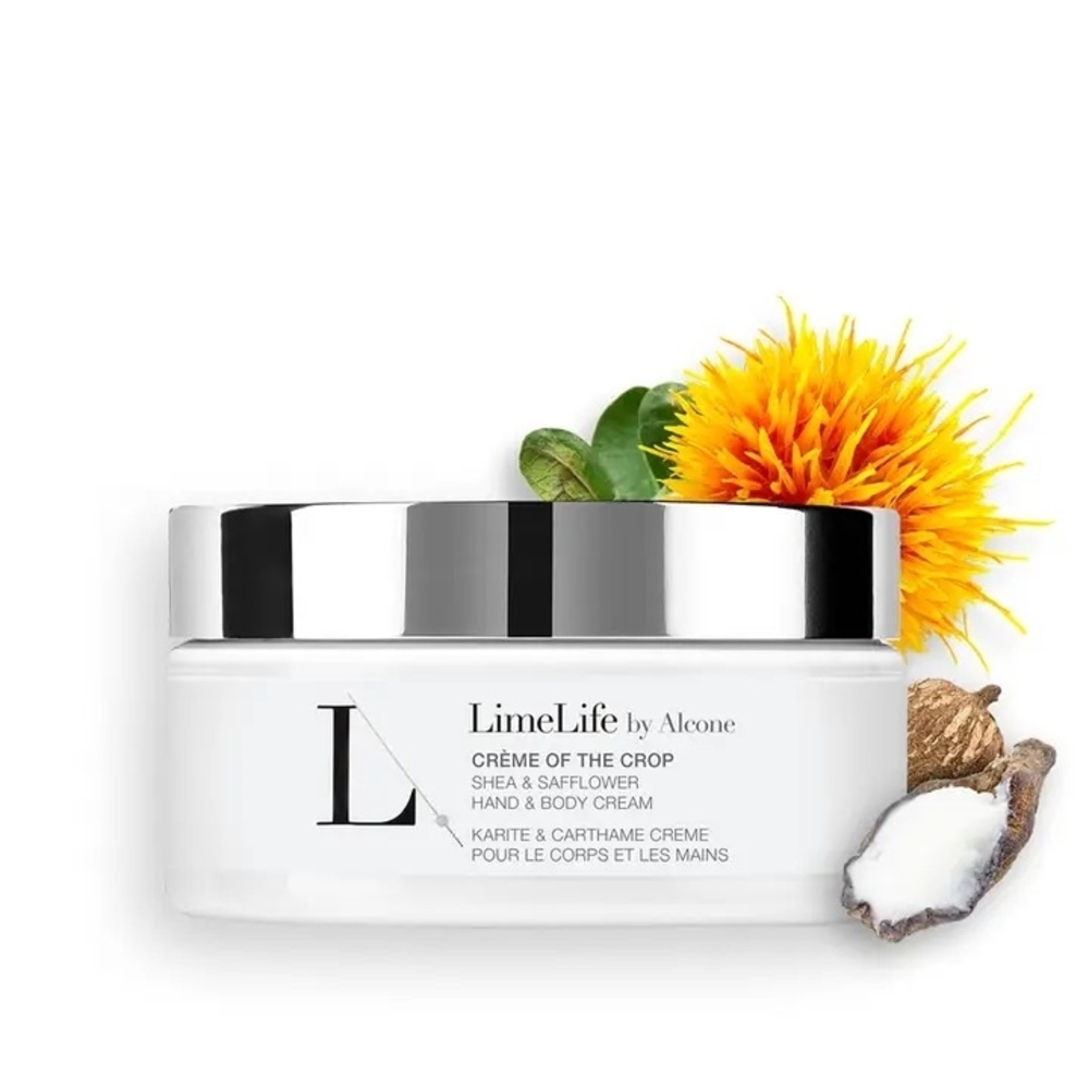 LimeLife By Alcone-Crème of the Crop Shea & Safflower Hand & Body Cream